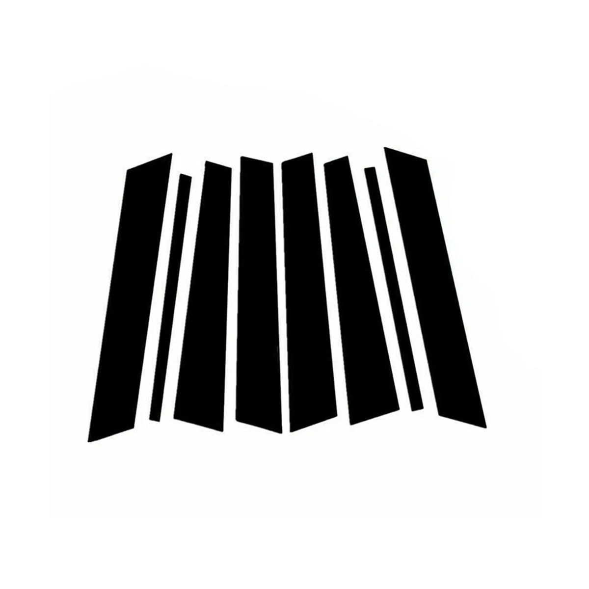 

8 шт., наклейки на автомобильные окна и двери