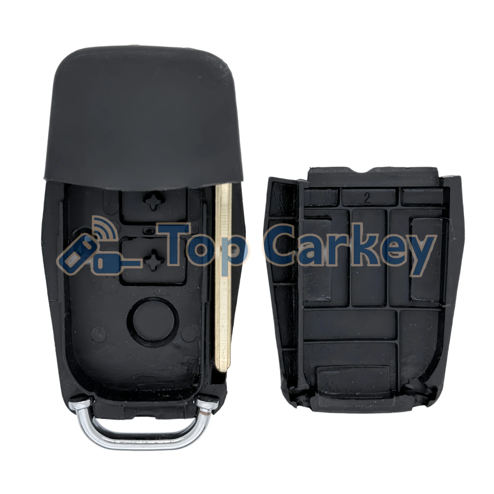 Фото Сменный корпус выкидного ключа-брелока TopCarkey для SINOTRUK HOWO T7H TH7 TX T5G Heavy Duty №2