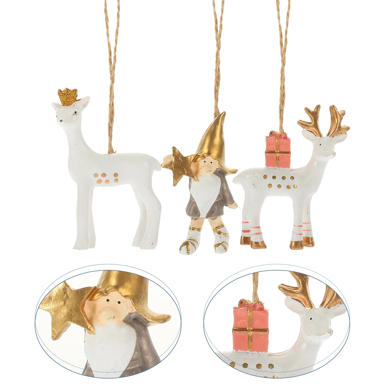 

Xmas Hanging Ornament Decor Deer Christmas Tree Decorations Household Ornaments
