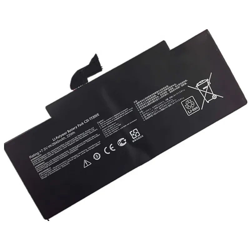 Фото C21-TF201X 7,5 В 22 Втч/2940 мАч аккумулятор для ноутбука Transformer Pad TF300 TF300T TF300TG TF300TL серии ноутбуков №2