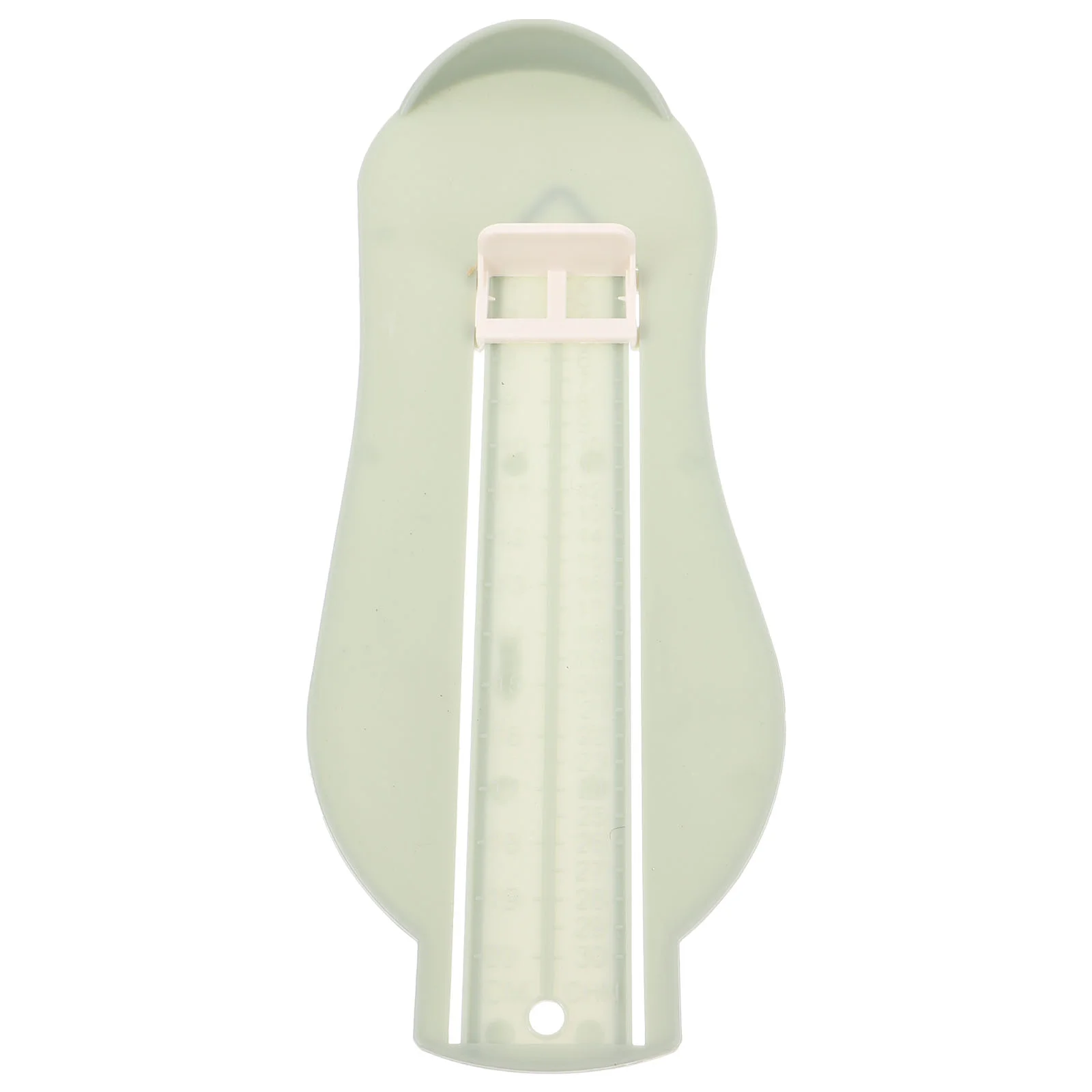 Измеритель стопы для малышей инструмент измерения размера обуви линейка (синий)