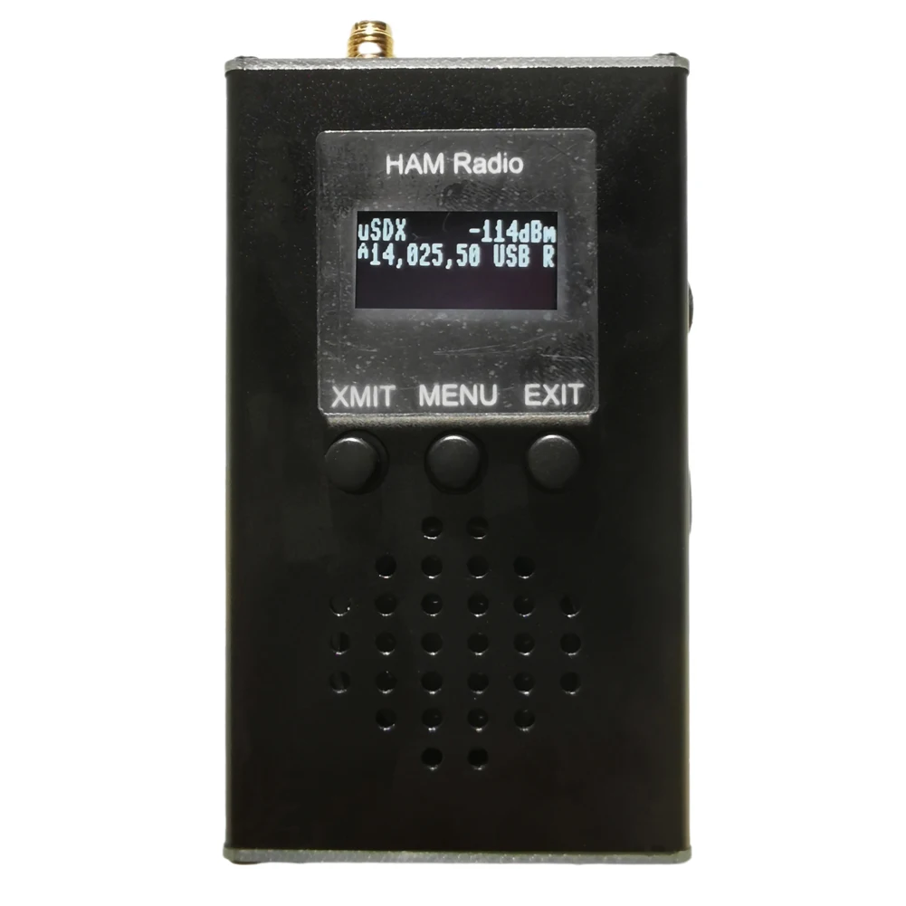 

0.5MHz~30MHz uSDX Portable Transceivers CW AM SSB Tri-Band Mini Radio Amateur Shortwave Transceivers 15 20 40M QRP Transceivers