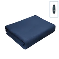 electric heated blanket single layer 3 heat settings usb portable heated shawl for travel home office use