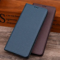 hot sales luxury genuine leather flip phone cases for for vivo x80 pro leather half pack phone cover procases shockproof case
