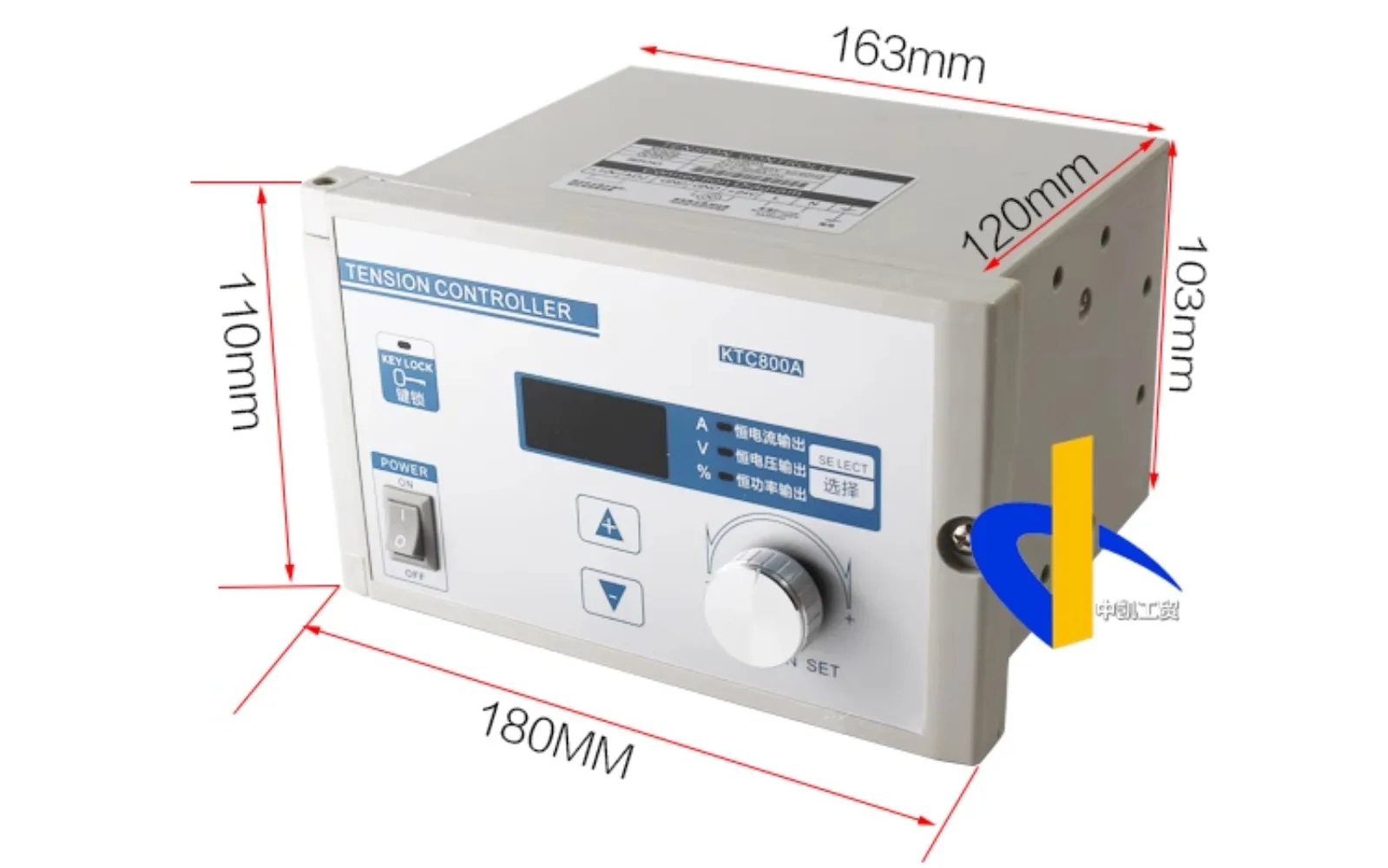 Ручной цифровой регулятор напряжения KTC800A Магнитный порошковый тормозной муфты