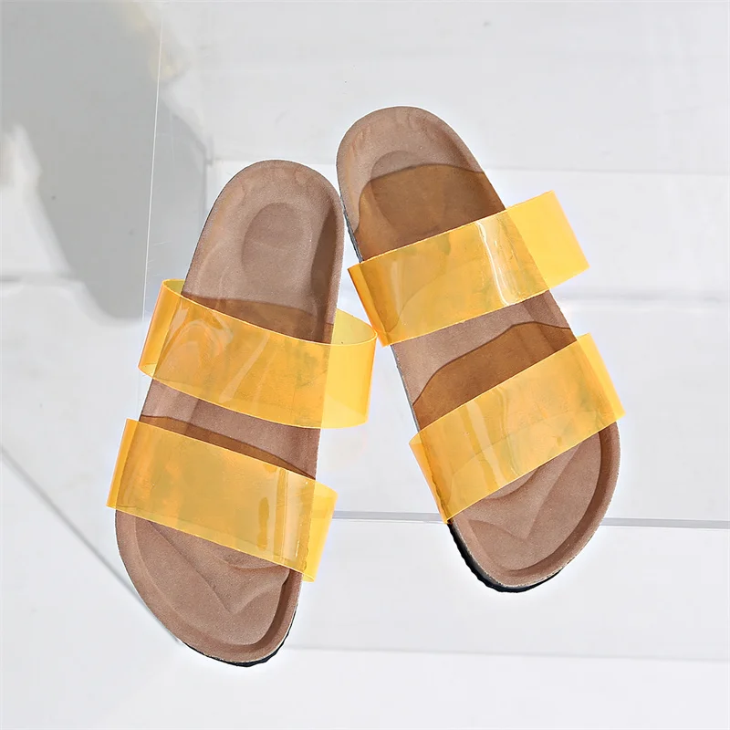 2023 New Fashion Women Sandals Hollow Design Vacation Summer Outdoor Fashion Office Ladies Flats Ankle-Strap Casual Female Shoes