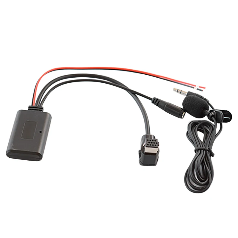 

Автомобильный Bluetooth 5,0 Aux кабель для микрофона, свободные руки, адаптер для вызова для Pioneer Radio мобильный телефон P99 P01