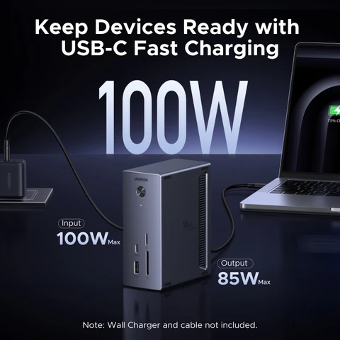UGREEN Док-станция USB 10-в-1