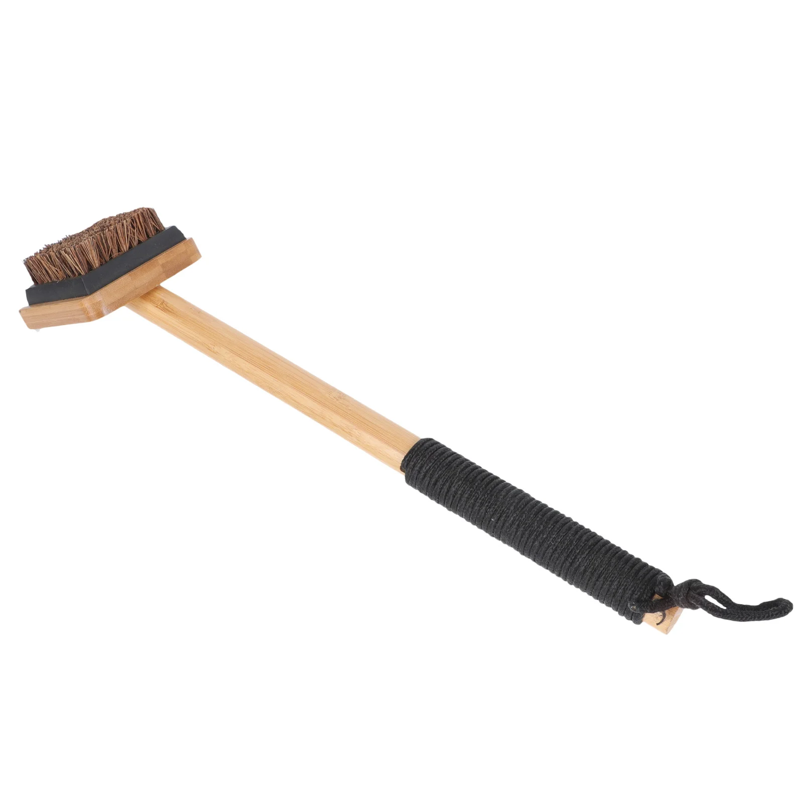 

Shell BBQ Accessories Tool Wire Stripers Grill Brush Useful Cleaning Barbecue Cleaner Coconut Palm Durable Long Handle Portable