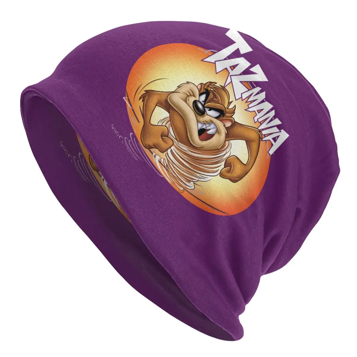 

Taz Mania Tasmanian Devil Bonnet Femme Street Knit Hat For Men Women Autumn Winter Warm Cartoon Comic Beanies Caps