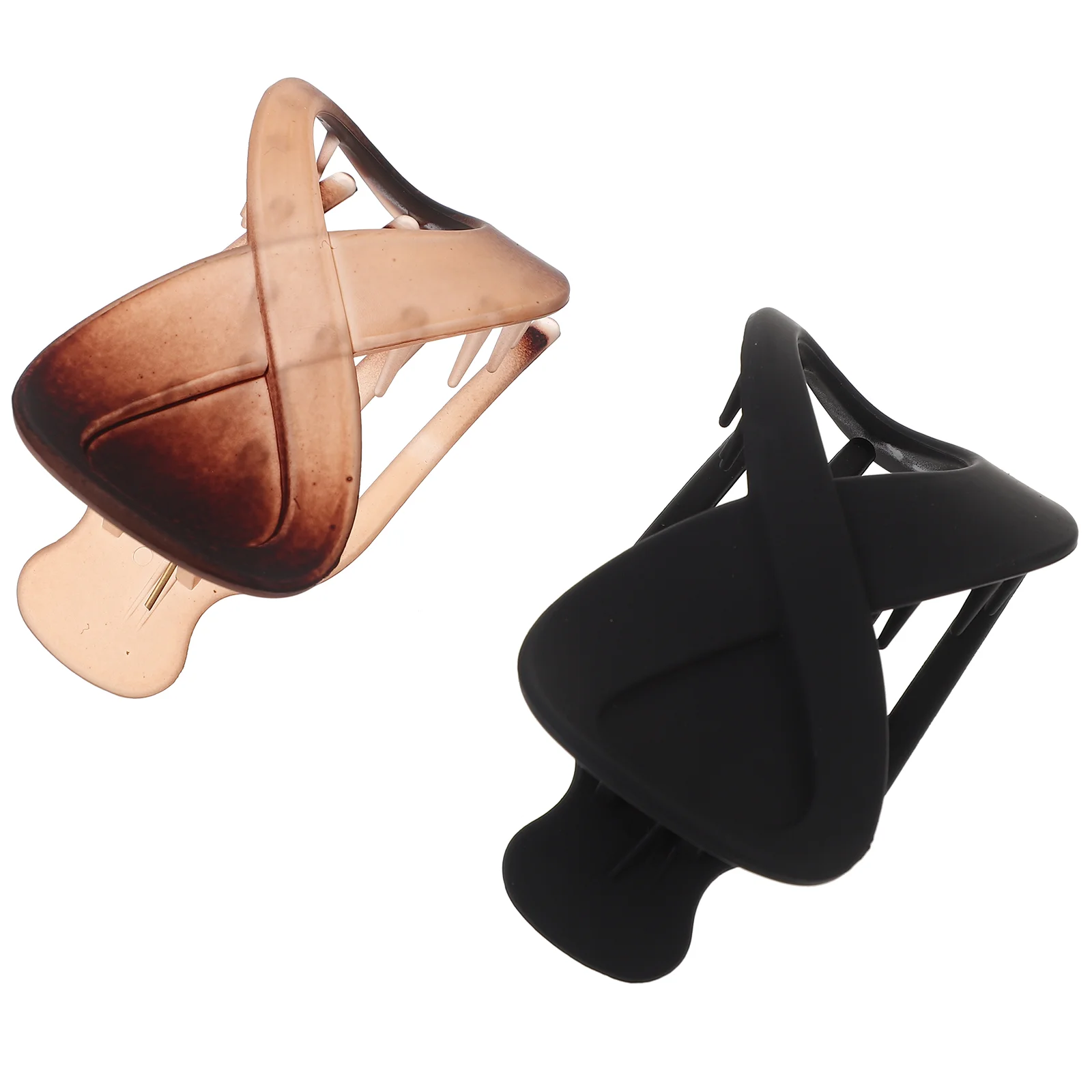 

2pcs French Hair Clips Women Hair Clamps Girls Claw Clips Hair Accessory for Wedding Birthday