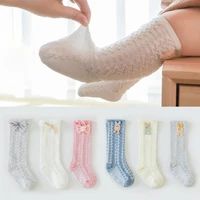 3 pairslot spring summer thin mesh anti mosquito socks baby socks newborn baby stockings childrens socks cotton socks