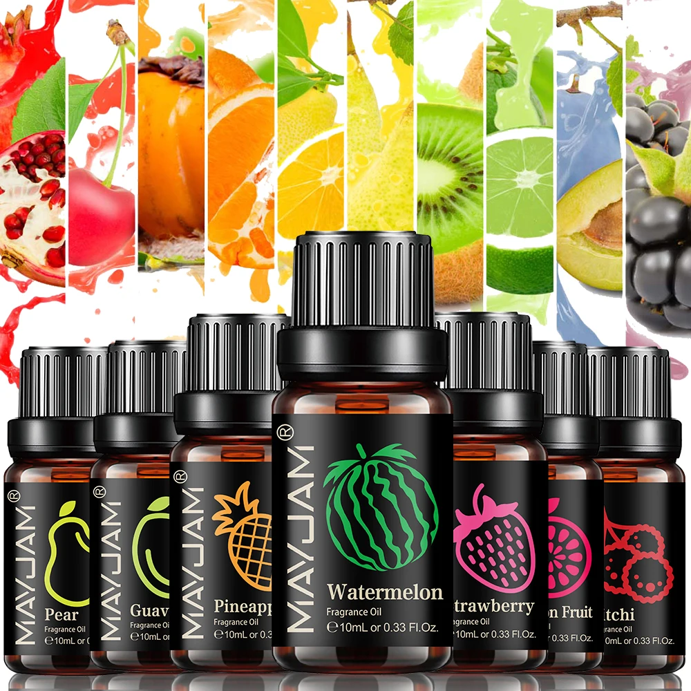 Watermelon Cherry Strawberry Aroma Oil For Making Scented Candles Perfume Sea Breeze Baby Powder