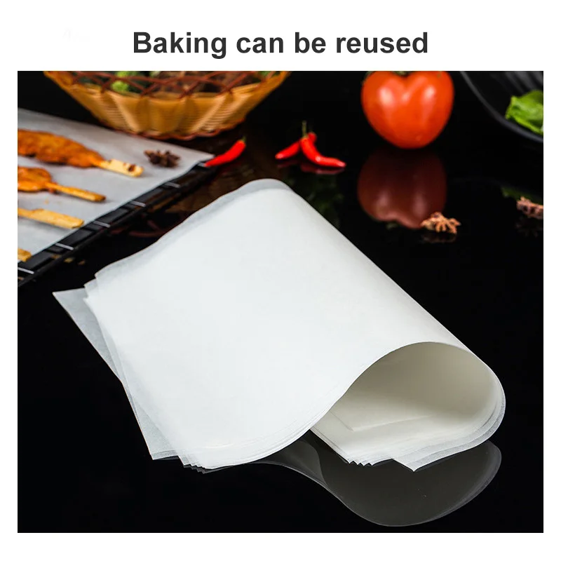 

Baking Paper Absorbent Paper Sandwiches Burgers Fries Fried Food Wrappers Plate Mats Waxed Paper bakeware Kitchen Accessories