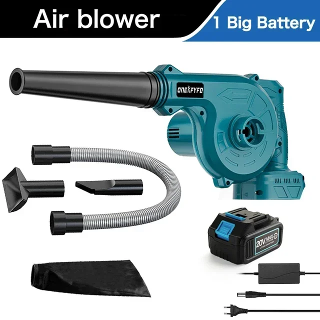 

Электрическая беспроводная воздуходувка ONEKFYFD для сада 18В