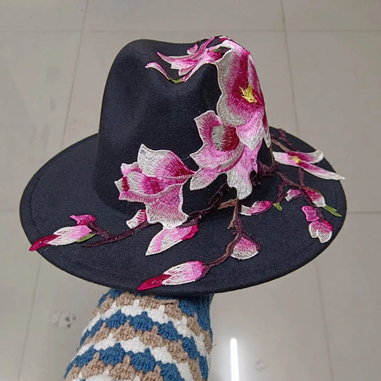 

Travel Hat Fedora Hat 3D Wedding Hat Men's and Women's Jazz Hat Spring New Fedora Hat New Product Release Sombrero Hat