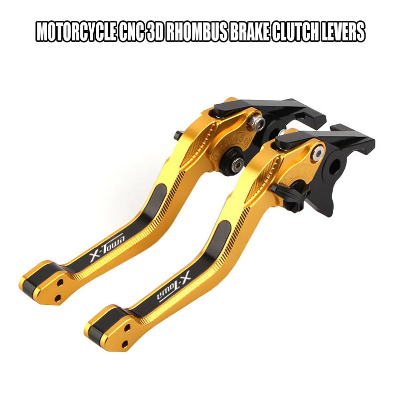 

For KYMCO X-TOWN xtown 125i 300i X TOWN Motorcycle CNC 3D Rhombus Brake Clutch