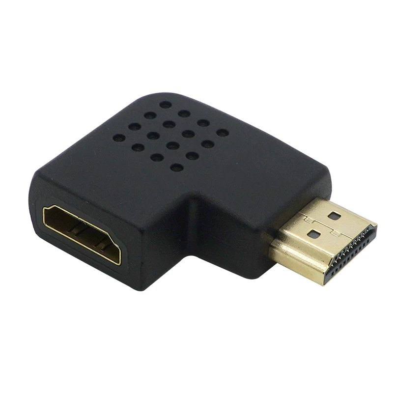 Переходник HDMI-совместимый кабель 90 Угловой угловой удлинитель левый правый