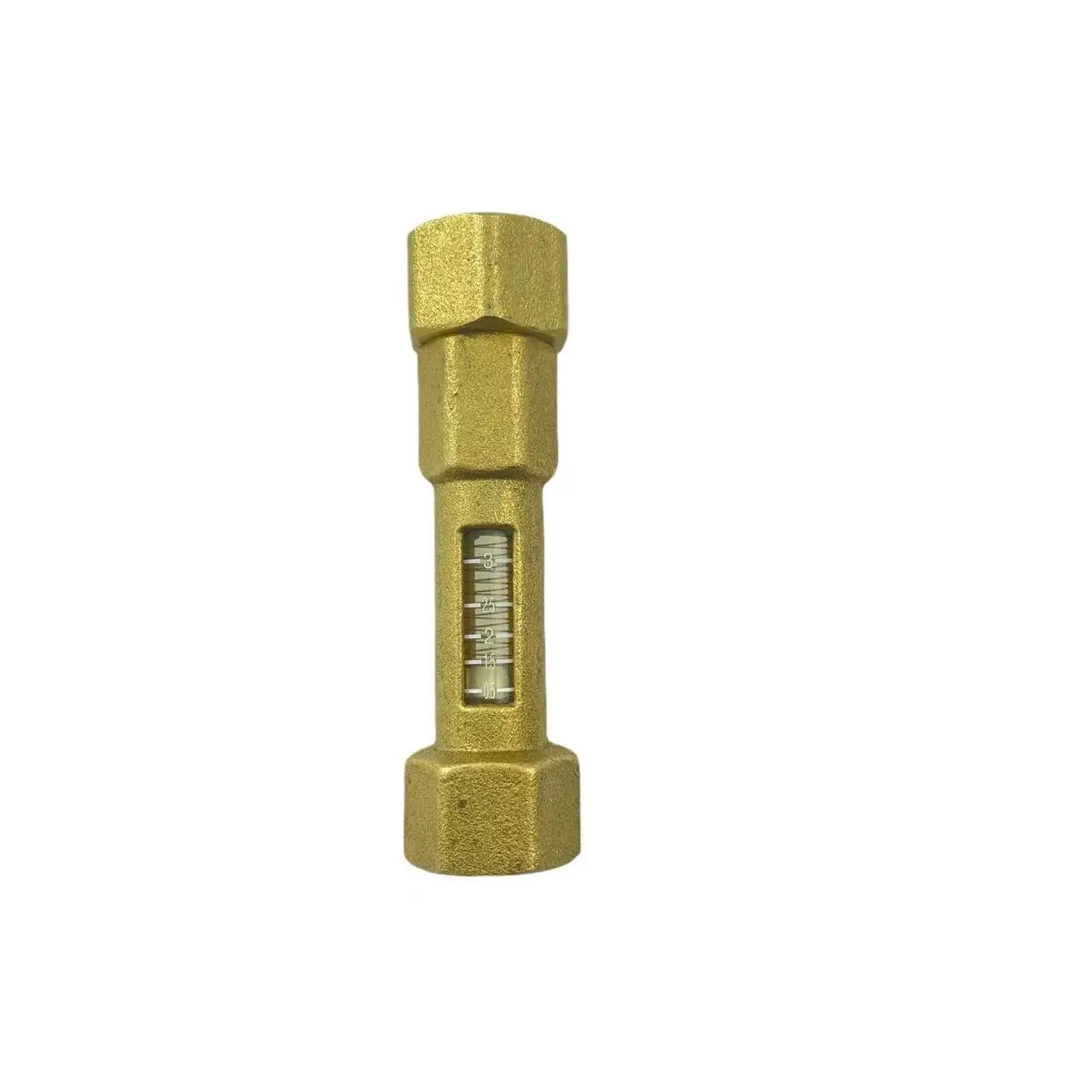 

Balancing Valve G1/2" Female Mechanical Flow Meter Direct Reading 0.5-3L/min USC-MS21TD Brass