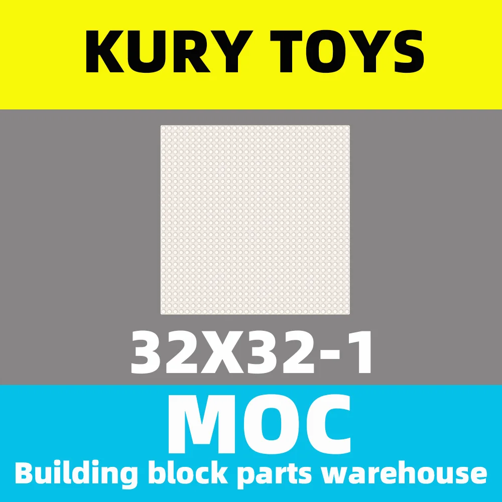 Kury Toys DIY MOC для 3811 строительных блоков, детали для основания 32x32 для основания