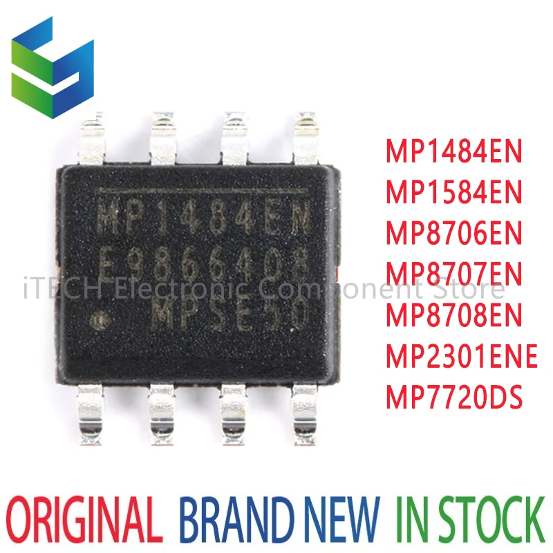 5 шт., MP1484EN, MP1584EN, MP8706EN, MP8707EN, MP8708EN, MP2301ENE, MP7720DS