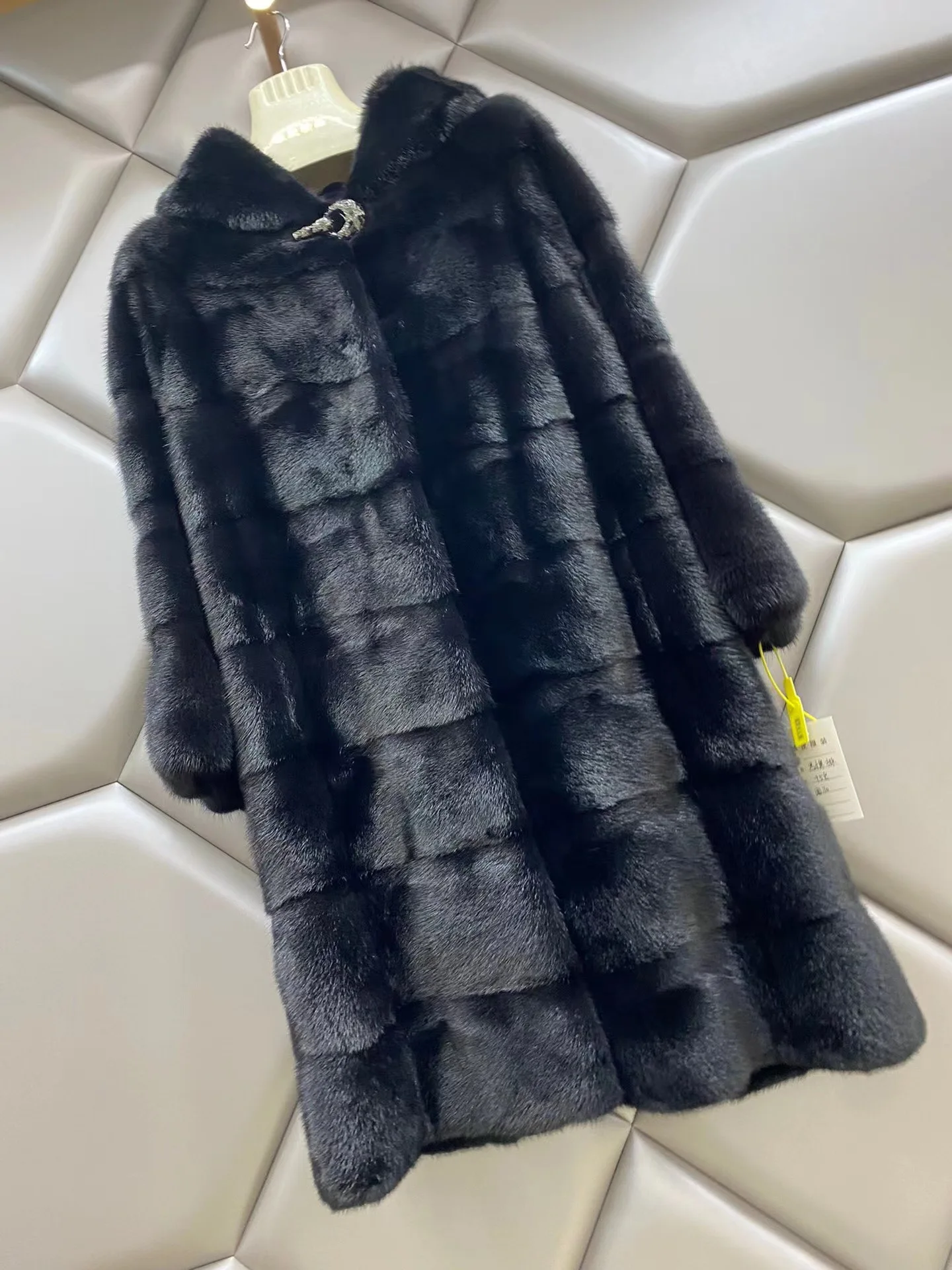 Women's real mink fur coat Women's mink fur coat Genuine long fur coat Ladies winter oversized 6xl 5xl 7xl natura fur coat