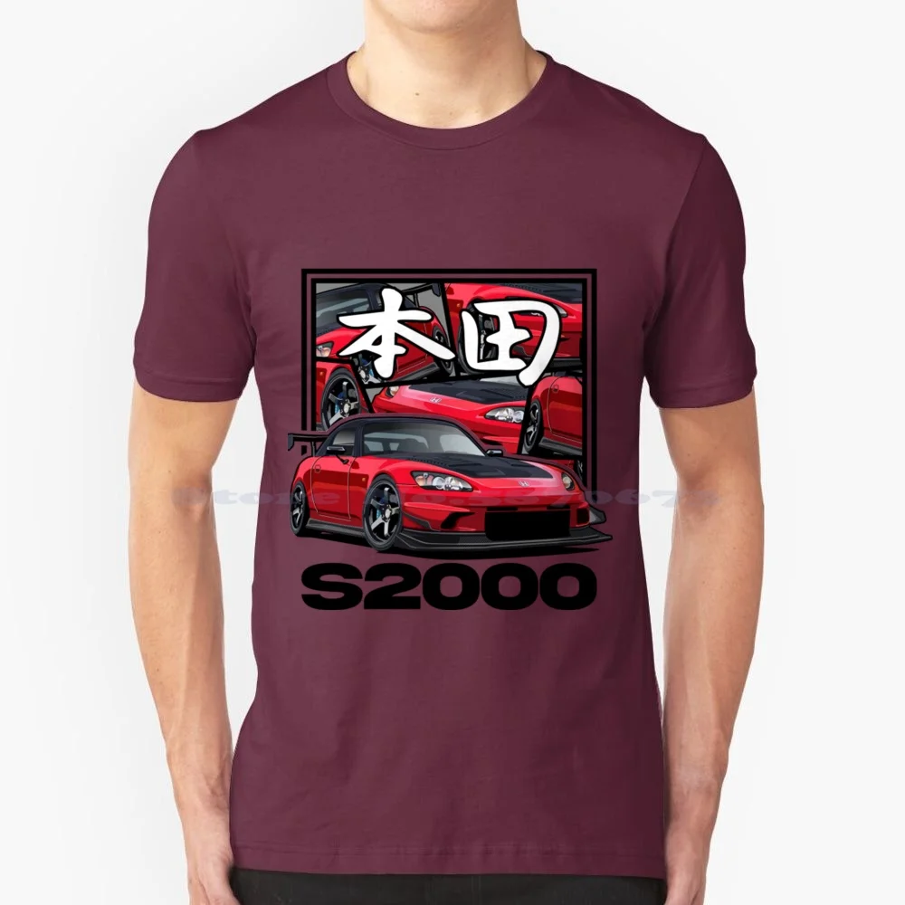 Футболка S2000 100% хлопок футболка Civic 2019 Hrv Rebel 500 2018 City 300 Cbr250r городской автомобиль 2010