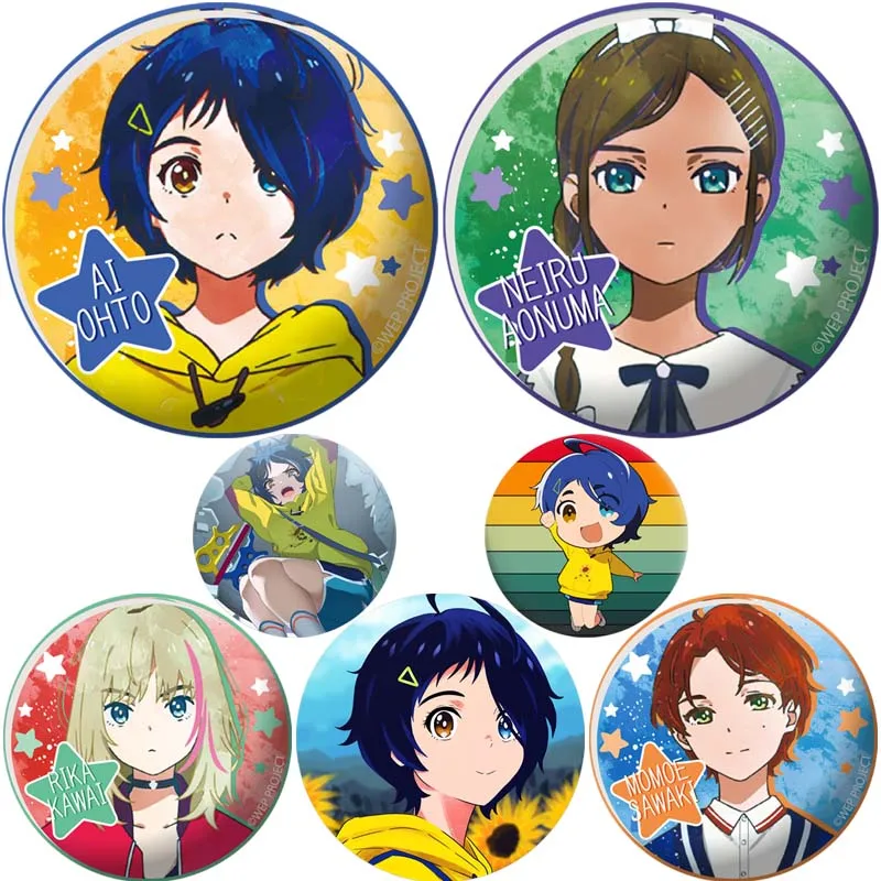 Аниме-булавка "Удивительное приоритетное яйцо" симпатичная карикатурная девочка значок на рюкзак футболка булавка на грудь творческое женское ювелирное украшение аксессуары подарок.