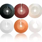 10 шт. круглый настенный отверстие кожух воздуховода пластиковый душевой кран угловой клапан пробка Декор крышка оснастки на пластине кухонный кран аксессуары