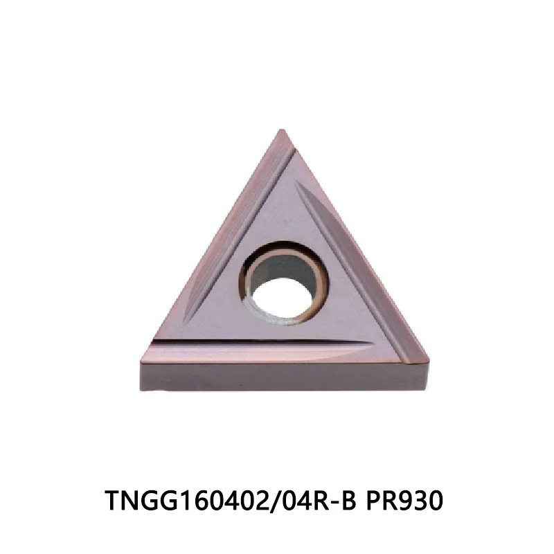 

Original TNGG 160402 TNGG160404 TNGG160402 R-B PR930 160404 R B Turning Cutting Blade TNGG160404R Lathe Tools Insert CNC Machine