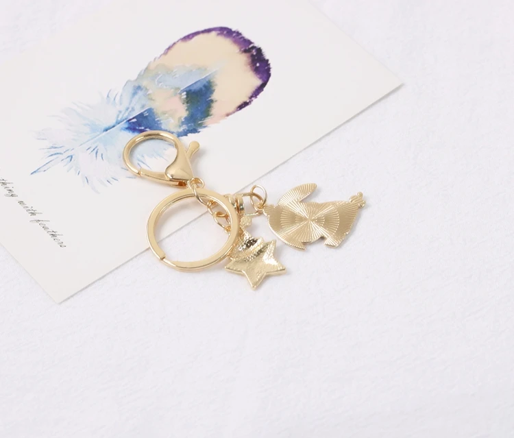 Брелок для ключей с мультяшными животными рождественский подарок милый медведь