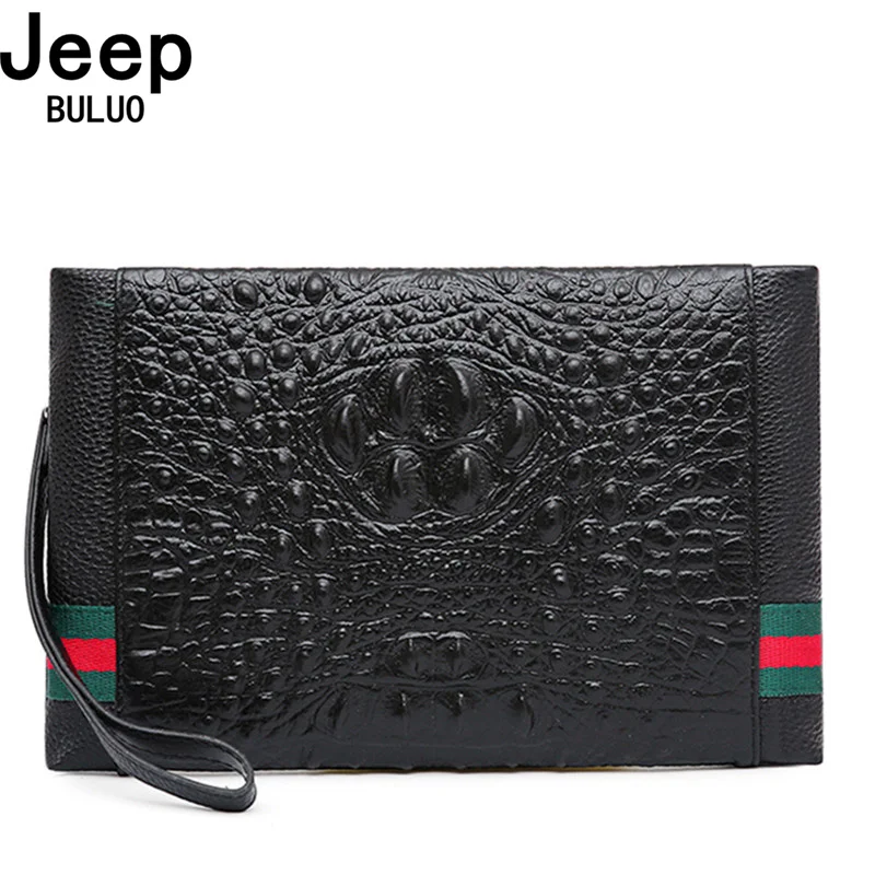

Мужская Сумка для документов JEEP BULUO, оранжевая сумка из натуральной воловьей кожи, деловой портфель с рисунком чудовища, ручная сумка, все се...