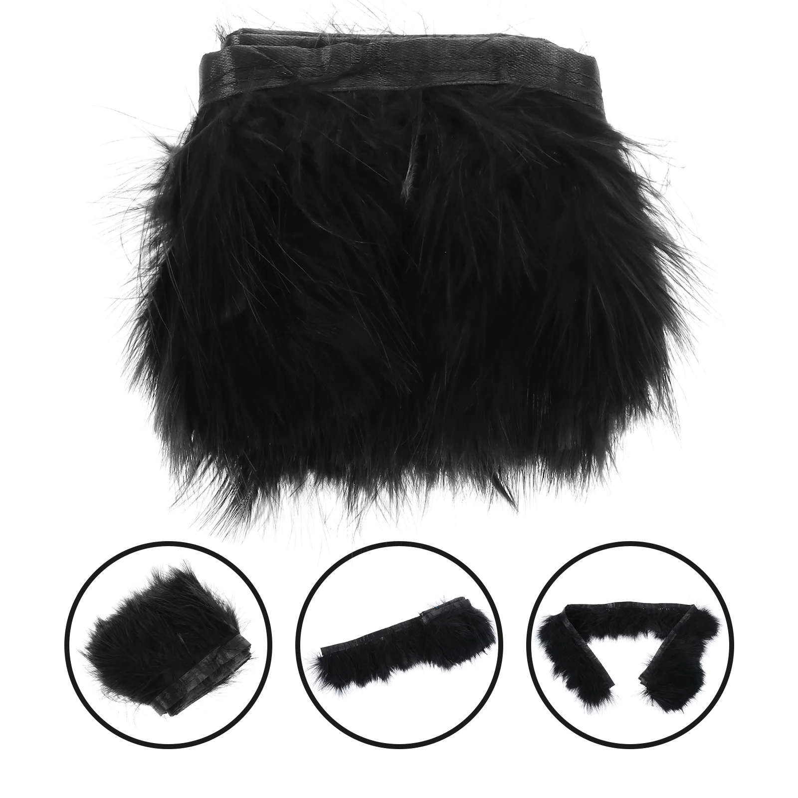 Пушистый пояс сделай сам принадлежности для шитья ручной работы аксессуары