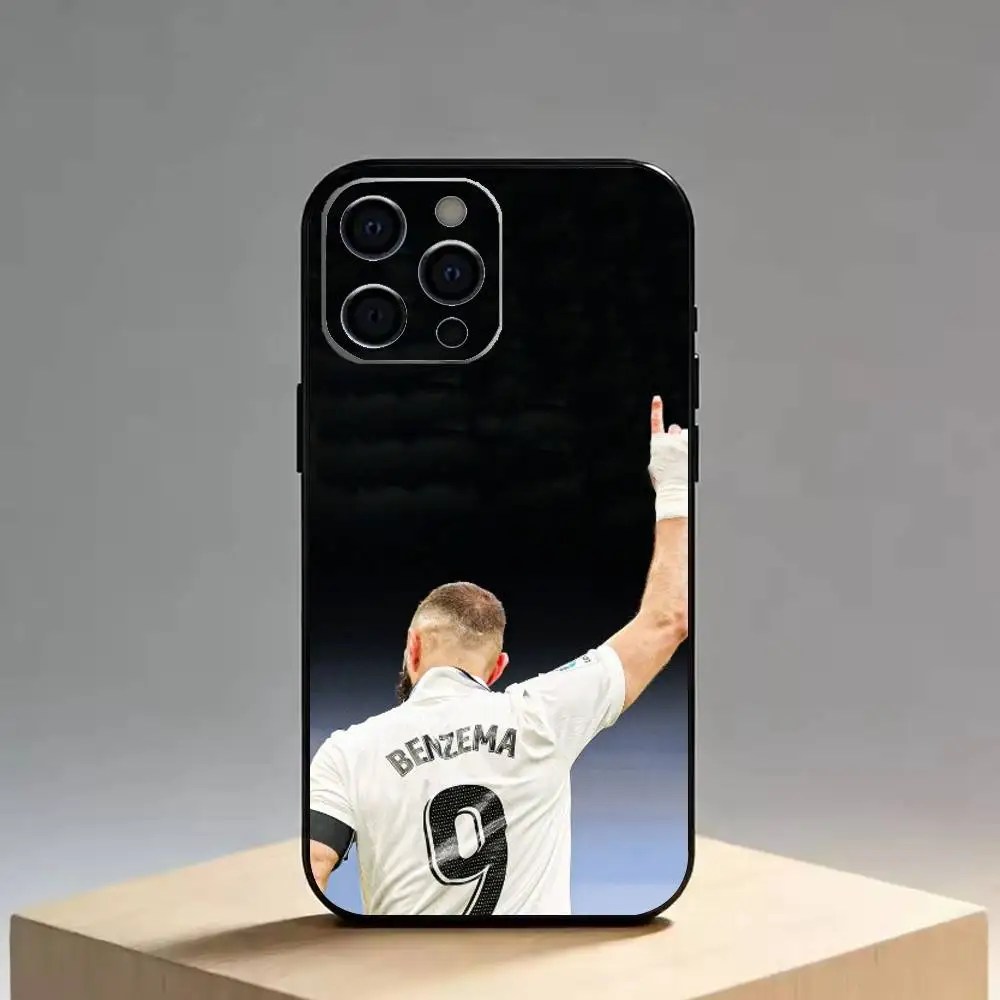 Фото Чехол для телефона K-Karim B-Benzema-Football-Sport, силиконовый, мягкий, для iPhone 17 16 15 14 13 12 11 X XR Plus Pro Max Plus №5