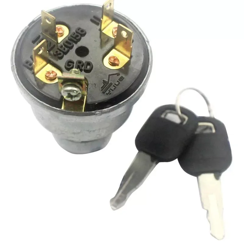 

Replacement 300-156 3E-0156 3E0156 5 Lines 2 Keys Starter Switch Ignition for Caterpillar E200B Excavator Diesel Engine