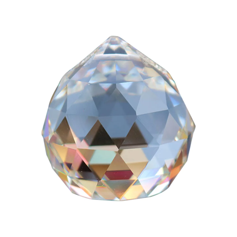 

2pcs Clear Crystal Pendants Chandelier Crystals for Window Christmas Tree Bead Curtain