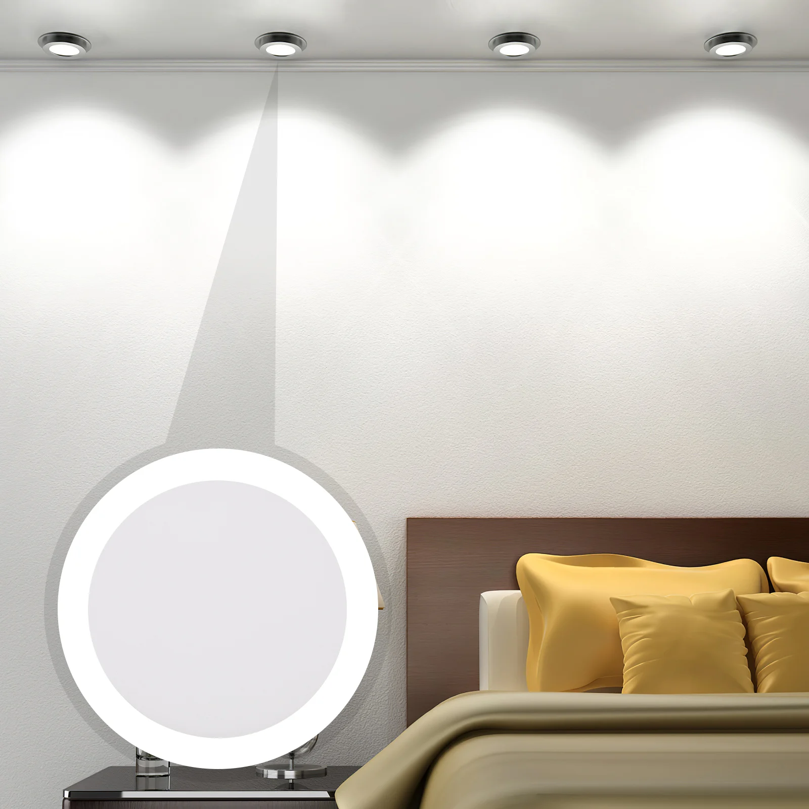 

Lamp Diffusion Plates Lighting Recessed Bottom Covers LED Ceiling Diffuser Downlight Shading Shades