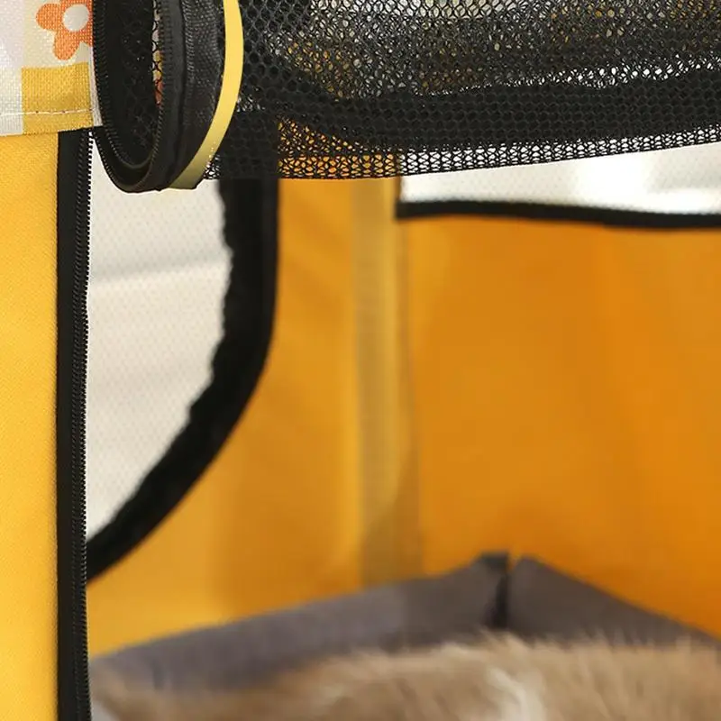 Портативный складной манеж для питомцев складная палатка дышащий сетчатый забор