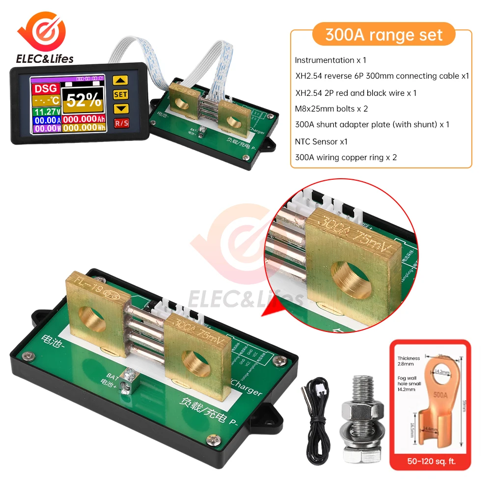 

Aideepen Профессиональный тестер емкости аккумулятора 7-200В