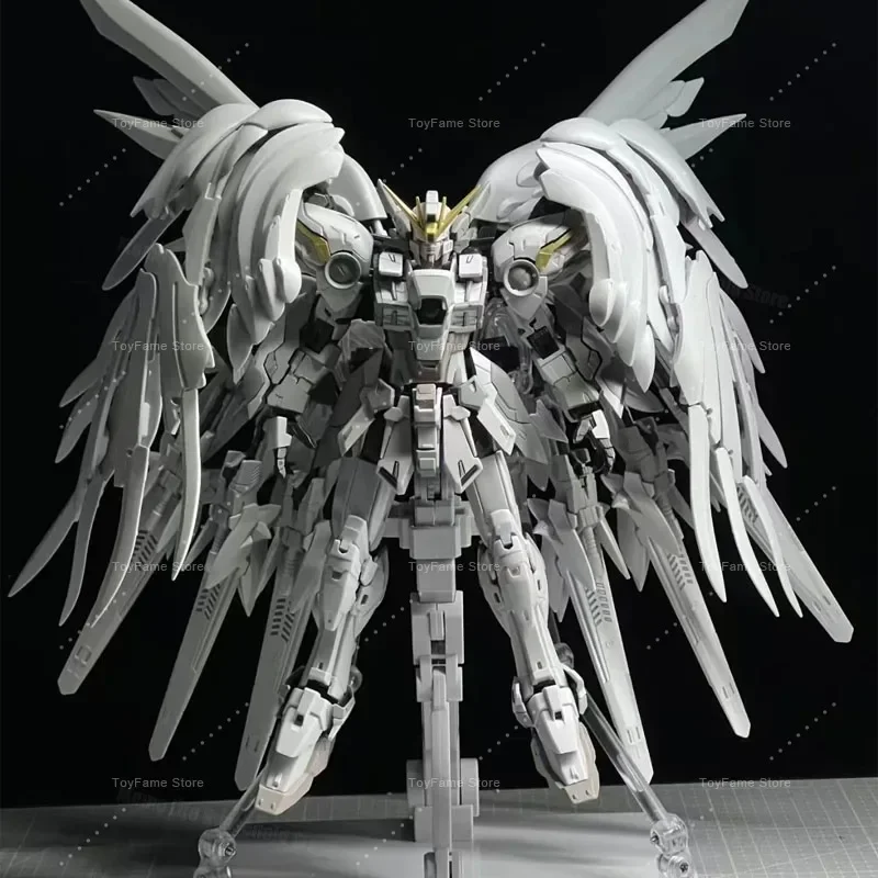 Фото DABAN 8827 MG 1/100 Wing Snow White Xxxg-00ysw Сборные модели, металлический каркас, аниме-фигурка, робот, пластиковые модели игрушек №3