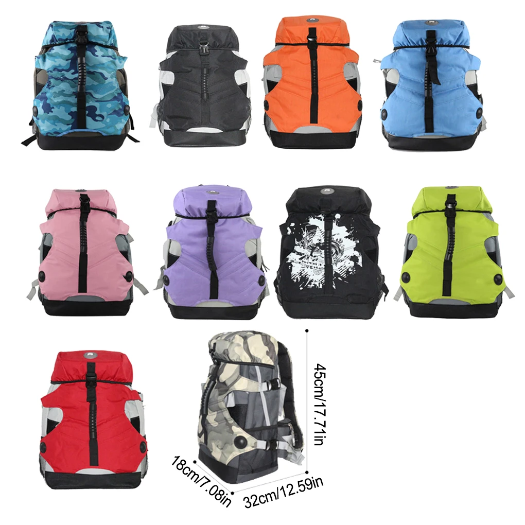 Skating Storage Bag Professional Large Carrier Knapsack Sports Covers Backpack Unisex Ski Boots Pouch School Accessories