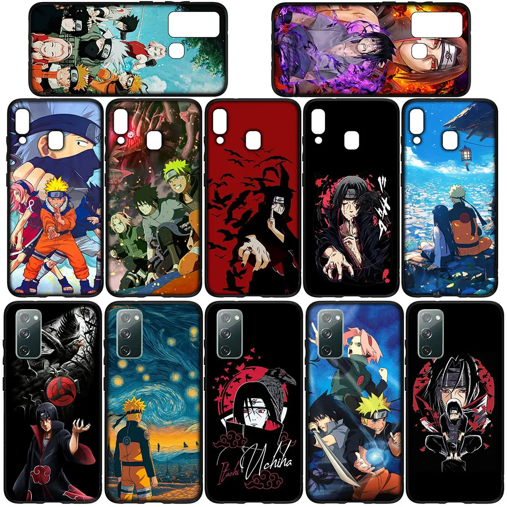 Чехол для телефона Itachis Anime Uchihas akats∩ Sasukes чехол Samsung Galaxy A13 A71 A21S A22 A73 A42 A03 A02 A11 A70 A72 A7