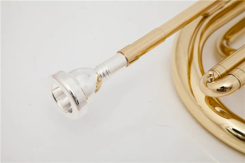 Новое поступление Bb походный баритон латунный тромбон никелированный