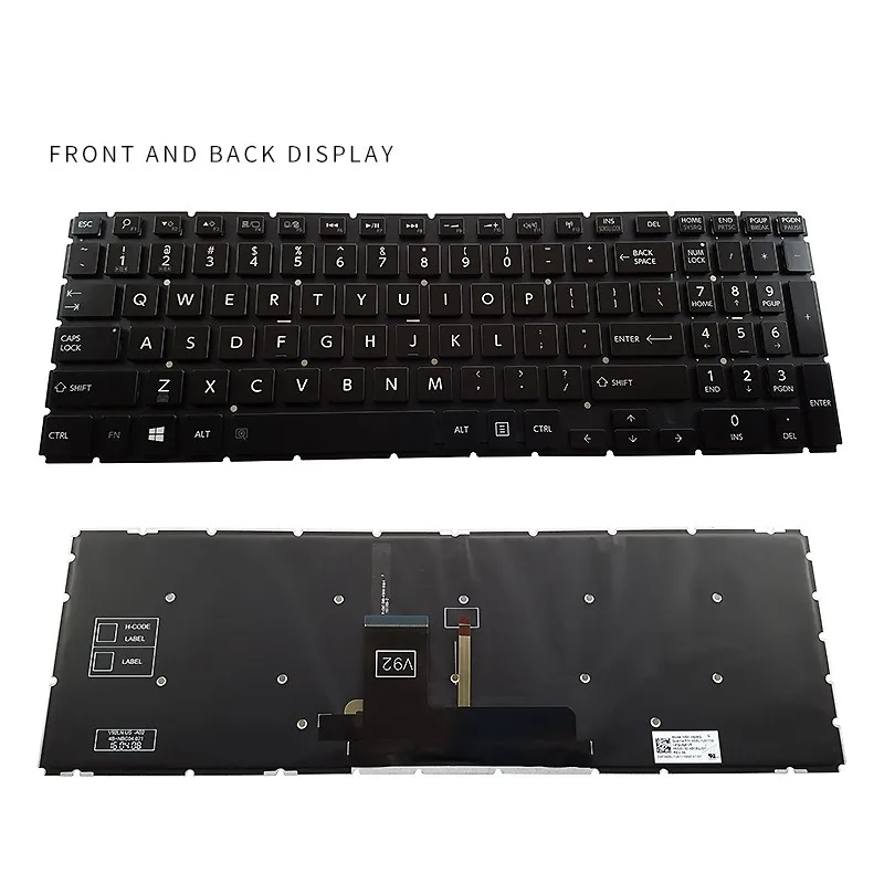 

Nieuwe Originele Laptop Toetsenbord Voor Toshiba Satellite S50-B S55-B S50-C S55-C S50D-C S55T-C S50t