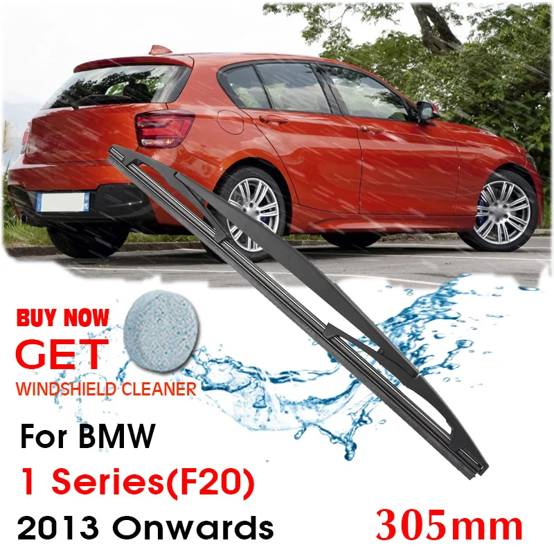 

Car Wiper Blade Rear Back Window Windscreen Windshield Wipers For BMW 1Series(F20) Hatchback 305mm 2013 Onwards Auto Accessories