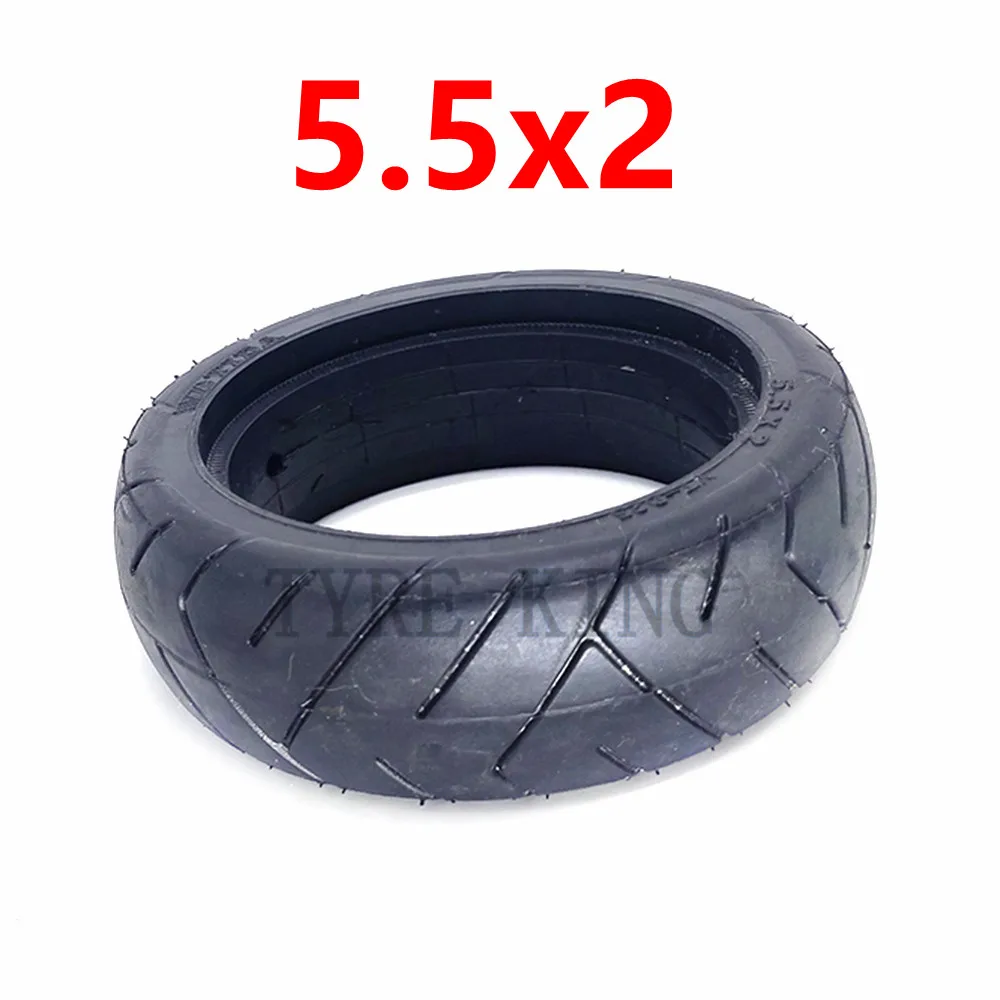 Бескамерные шины 5 дюйма 5x2 прокольные для скутера из углеродного волокна Jackhot