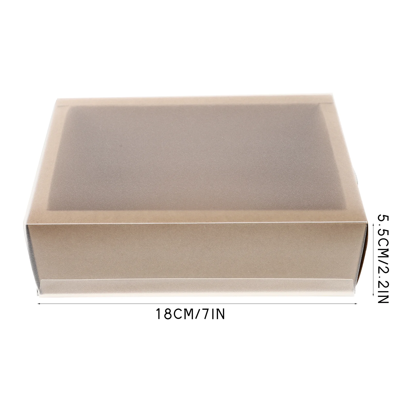 Мини-бумажные стаканчики ящик для хранения контейнер конфет коричневый