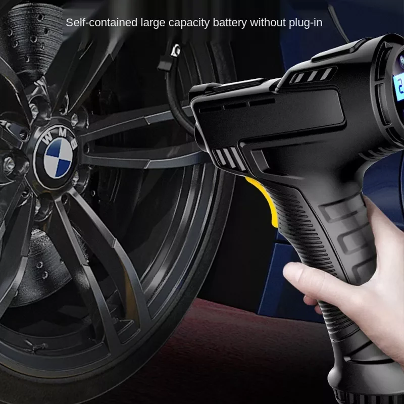 

AUTO PARTS 120W Car Digital Tire Inflator Portable Car Air Compressor Pump Electric Smart LED Auto For Motorcycles Bicycles Ball
