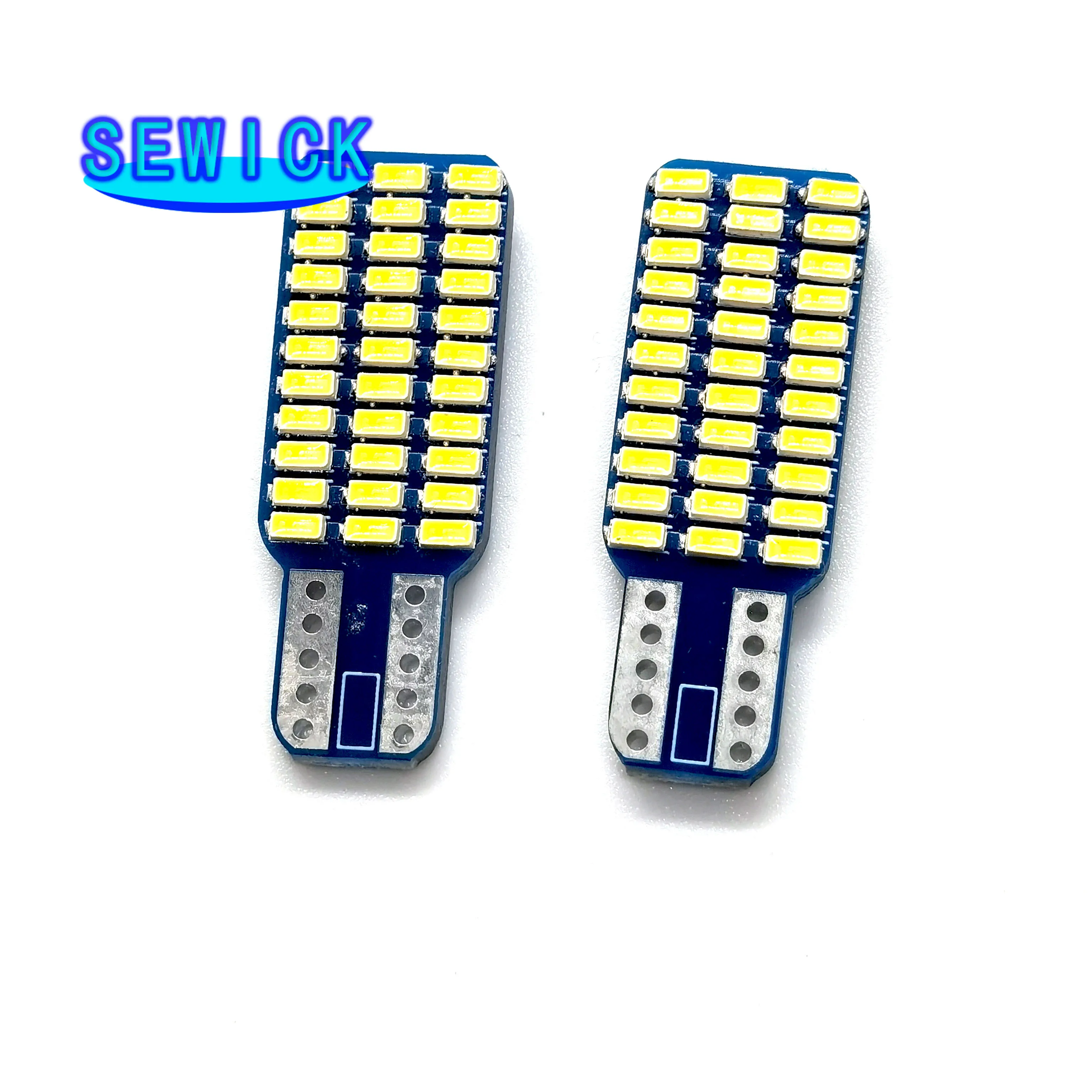 3014 x W5W Автомобильные светодиодные лампы Canbus T10 33smd указатели поворота номерной