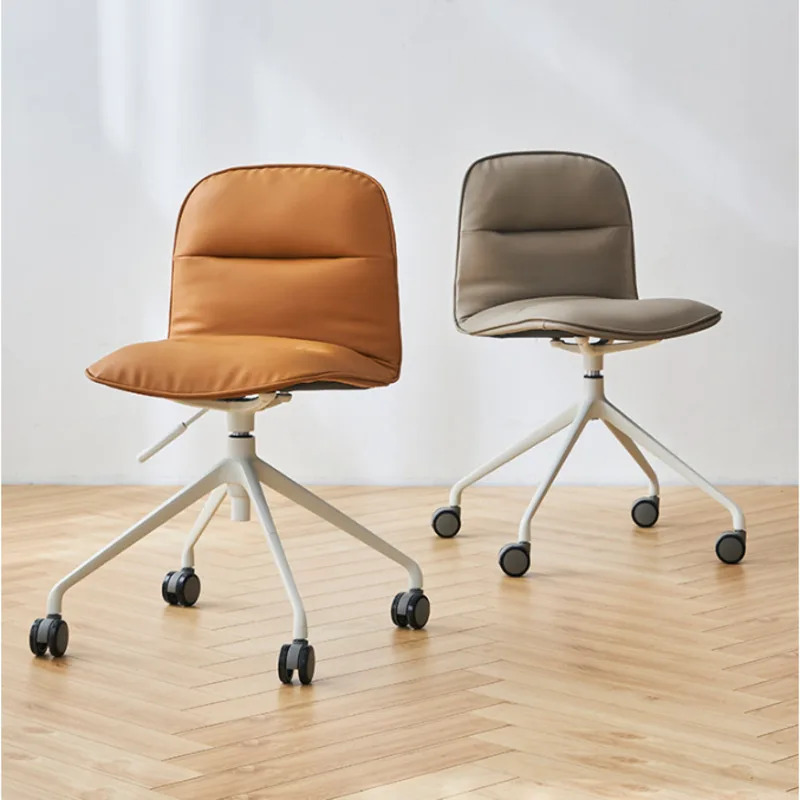 

Nordic Simple Leisure Office Chair Home Living Room Computer Sofa Chair Study Bedroom Back Rest Lift Rotating Chair